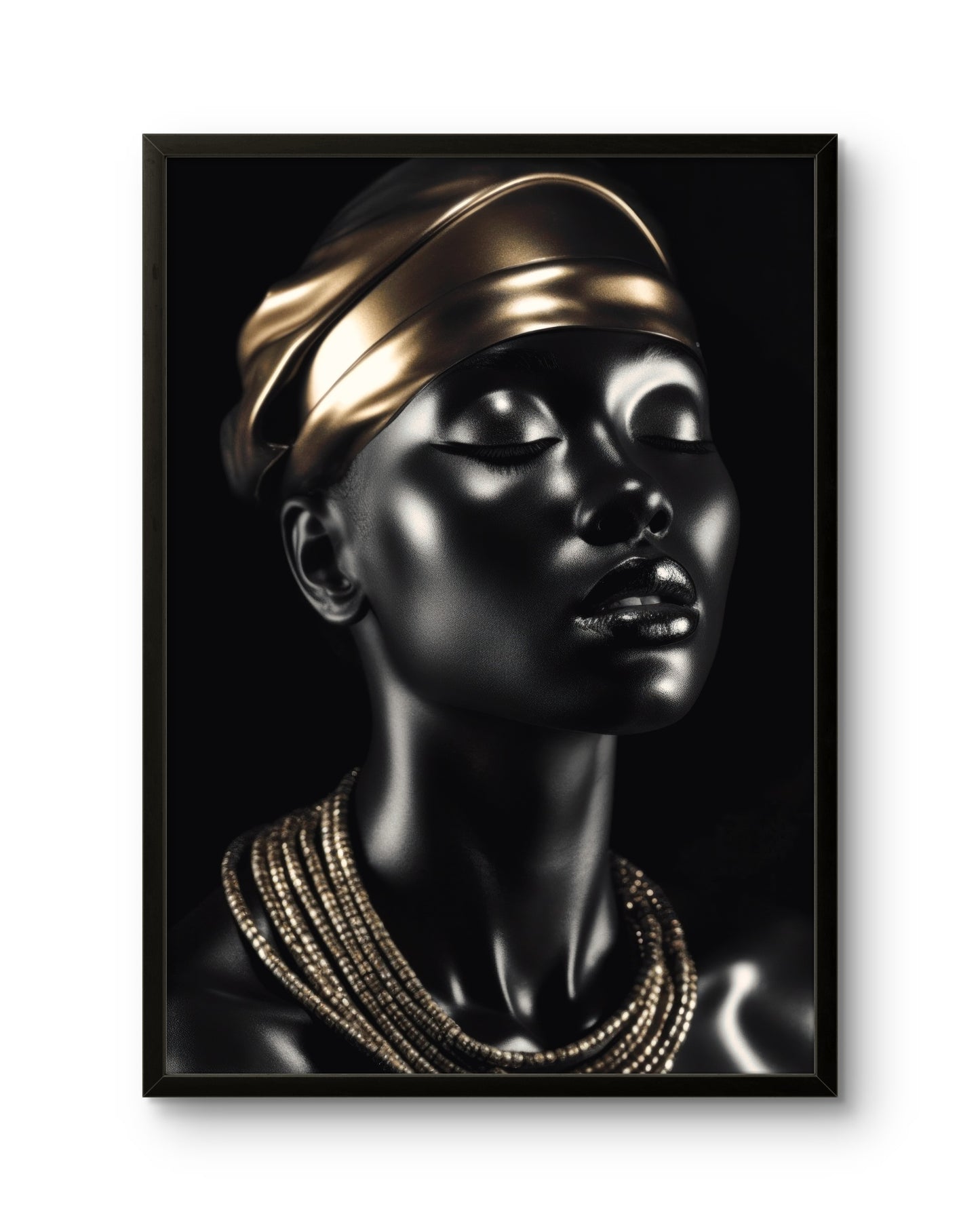 Golden Queen Portrait