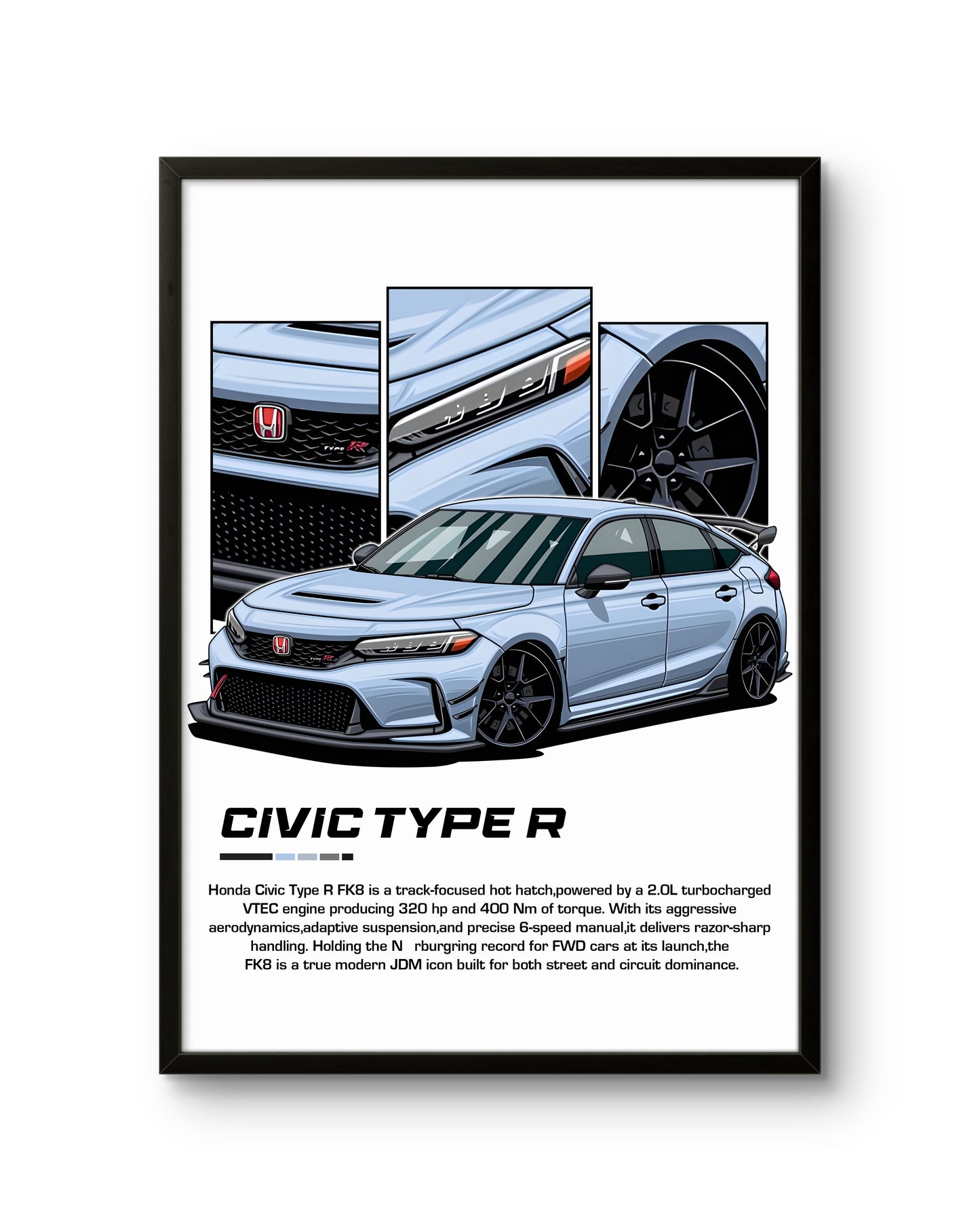 Honda Civic Type R FK8 Track-Bred Precision