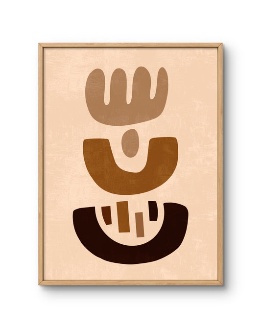 Abstract Tribal Totem Shapes