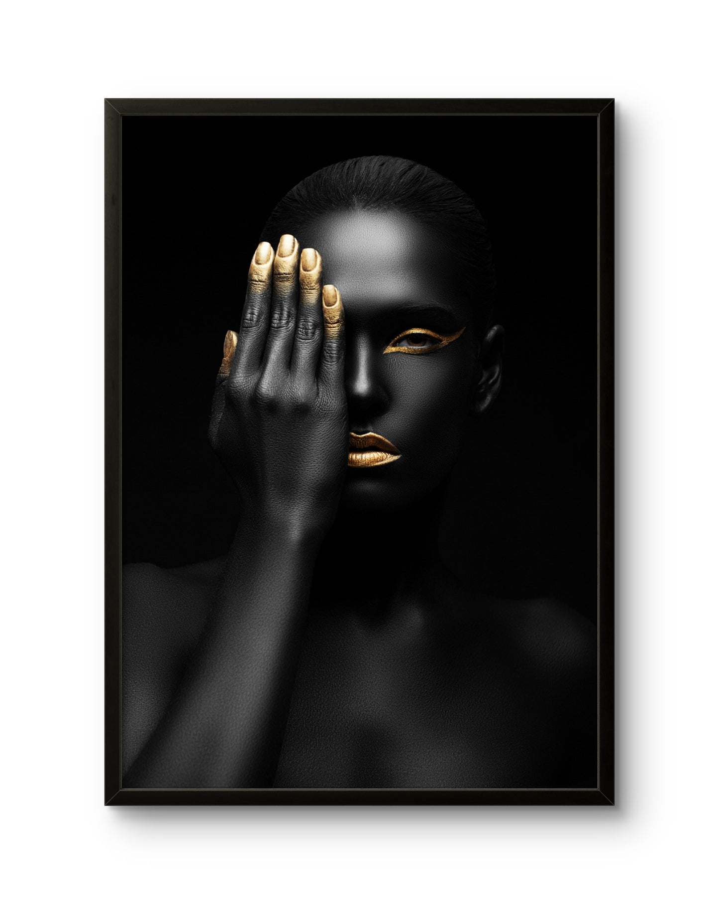 Golden Masked Beauty