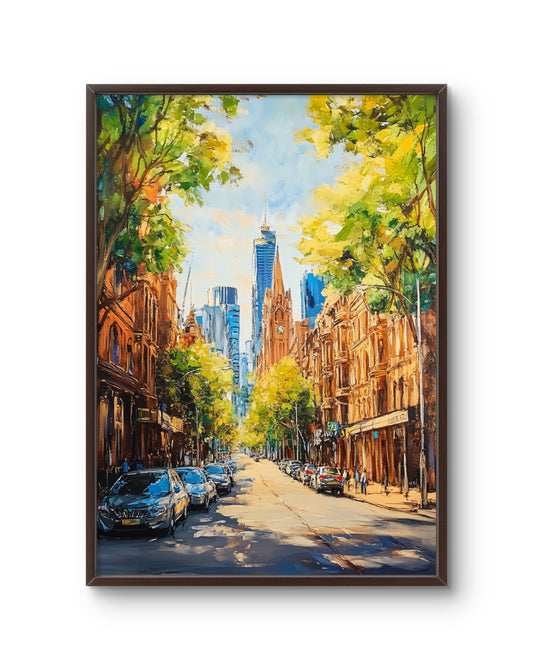 Sunlit City Boulevard