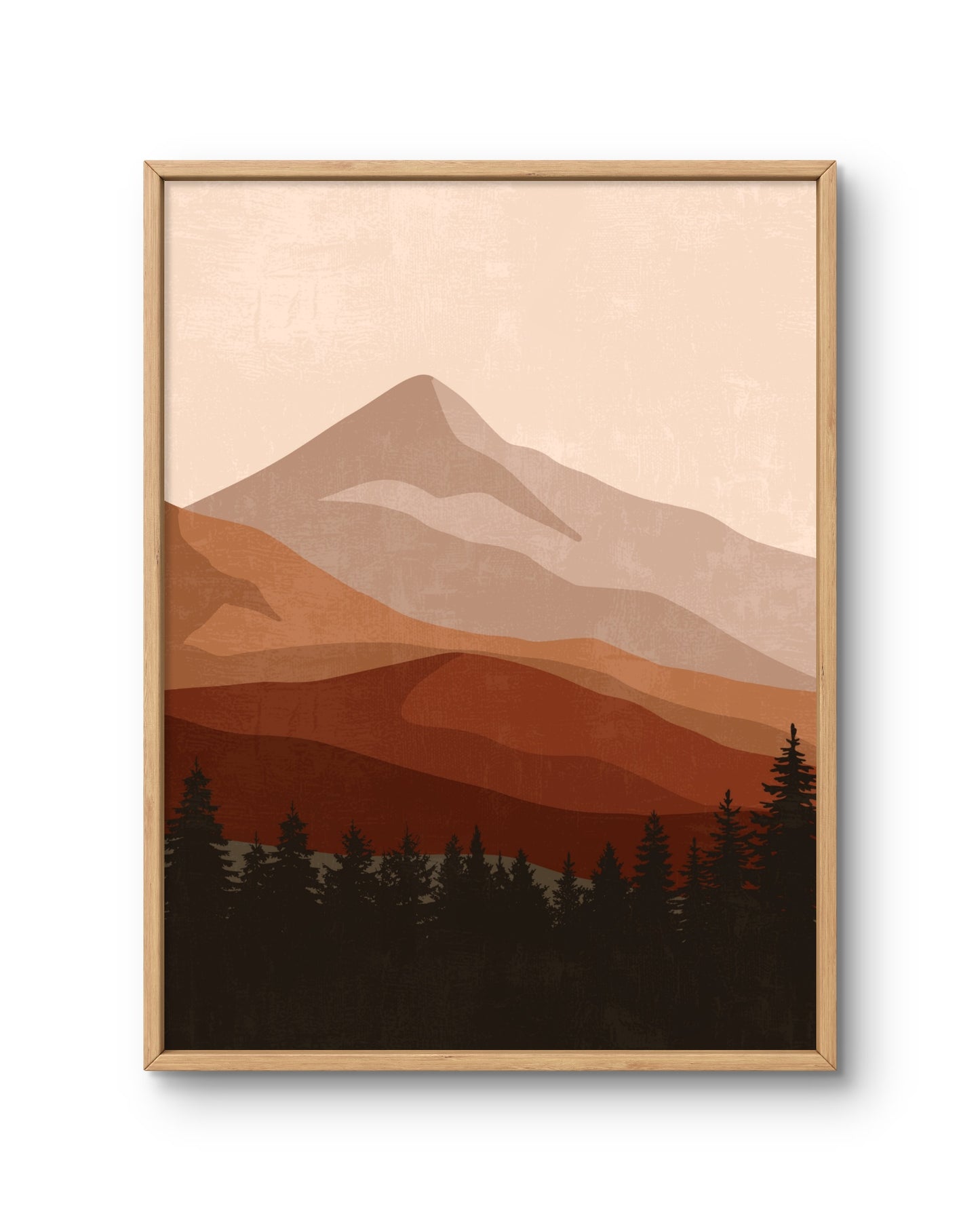 Mountain Earth Layers