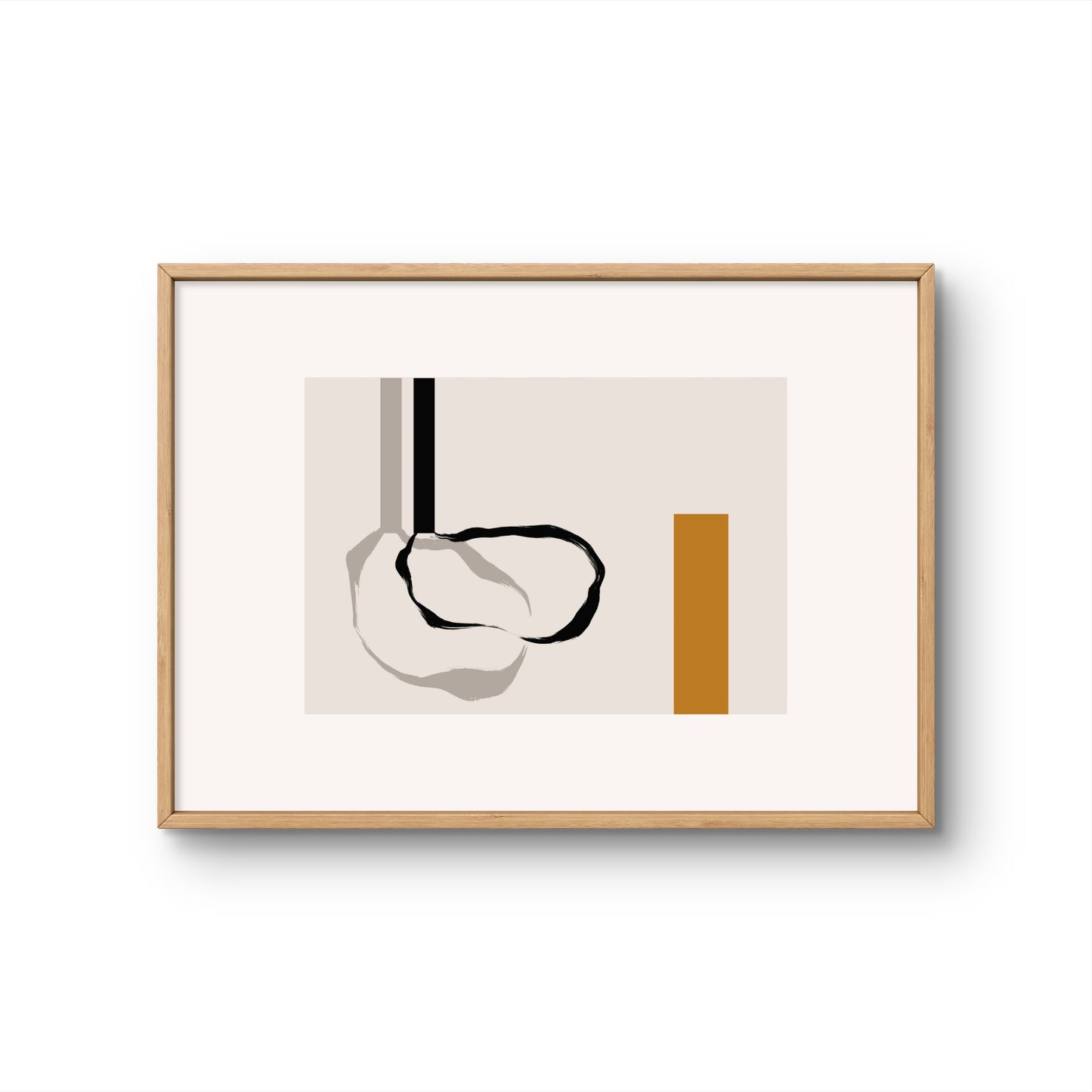 Abstract Still Life Earth Tones