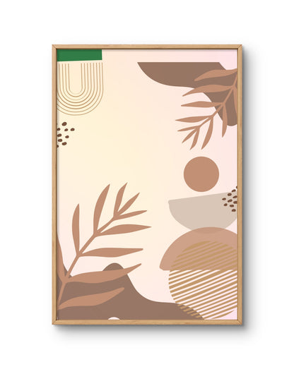 Abstract Botanical Pattern