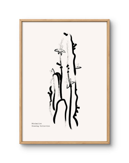 Abstract Botanical Lines