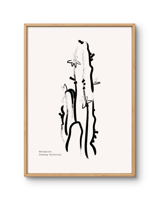 Abstract Botanical Lines
