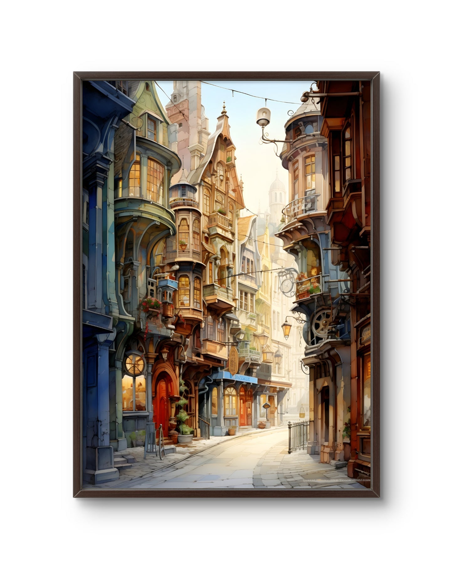 Charming European Street