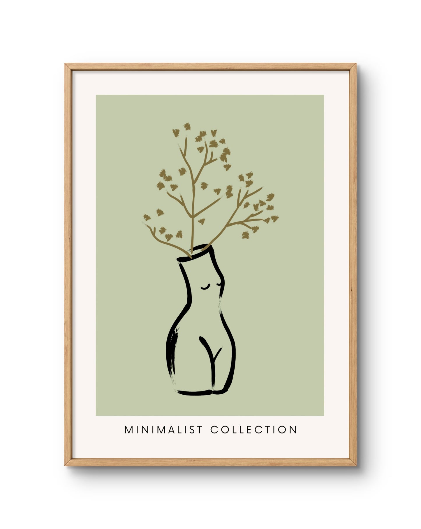 Vase & Wild Branches
