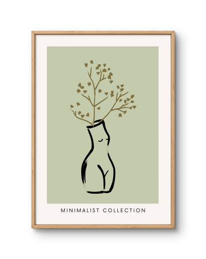 Vase & Wild Branches
