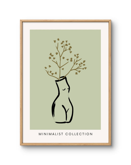 Vase & Wild Branches