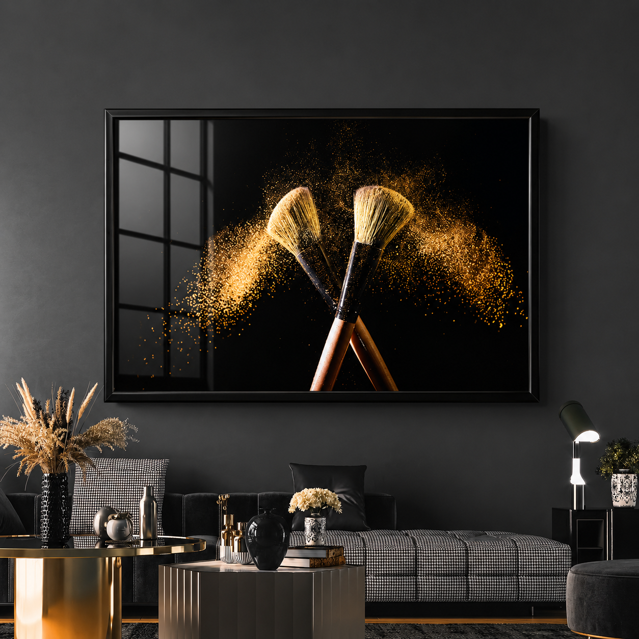 Makeup Burst Golden Brush Explosion