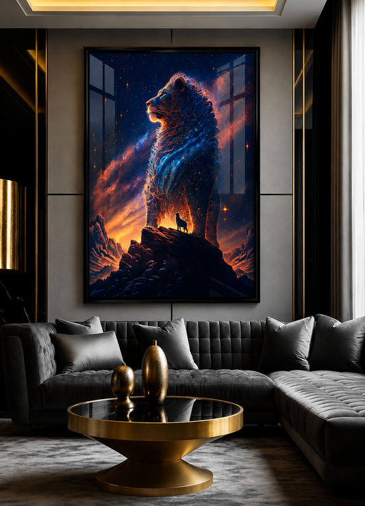 Cosmic Lion Ascension