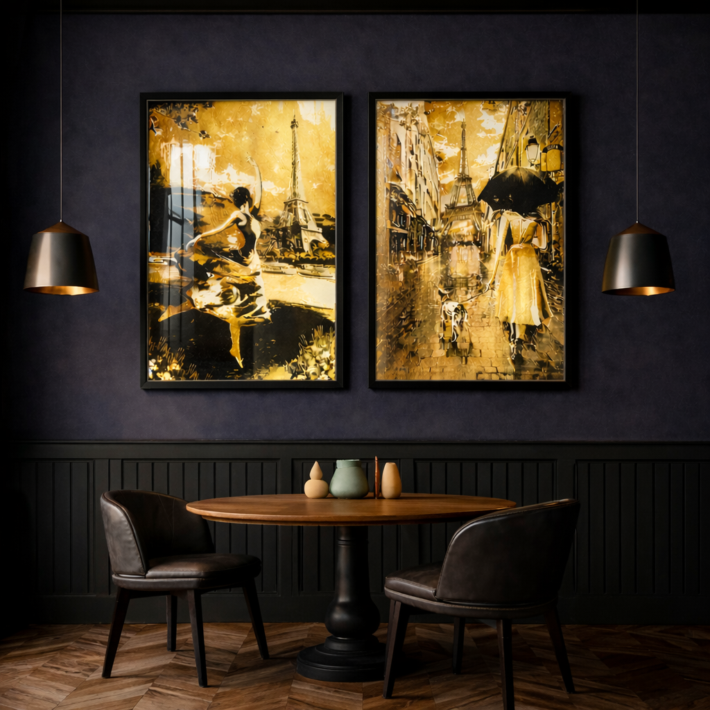 Golden Waltz in Paris