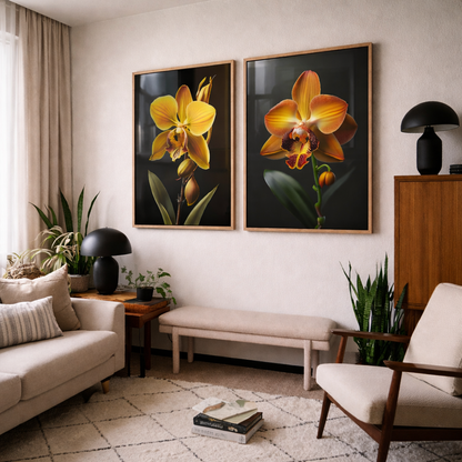 Golden Orchid Serenity