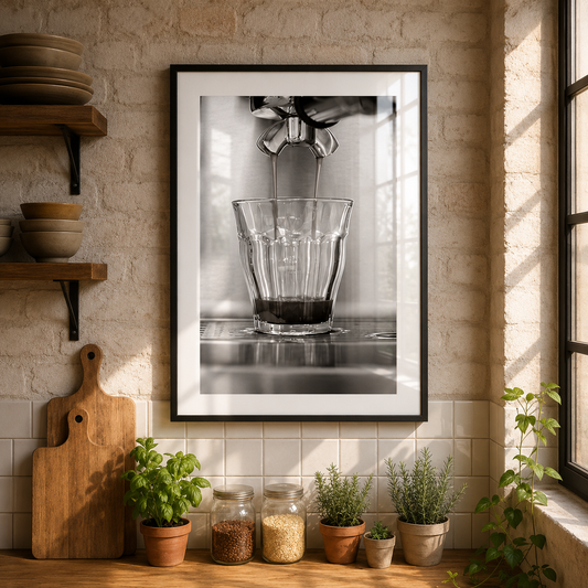 Espresso in Monochrome