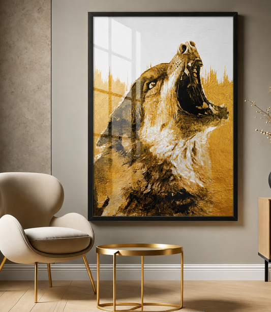 Golden Wolf Howl