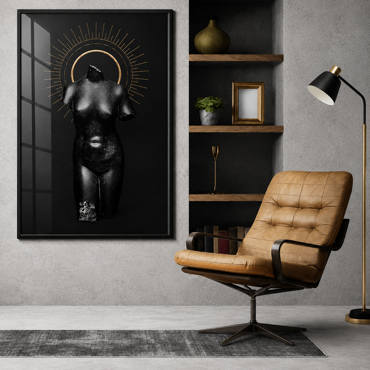 Black Venus Sculpture