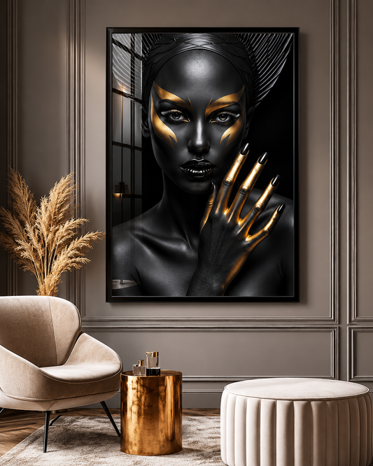 Golden Warrior Portrait