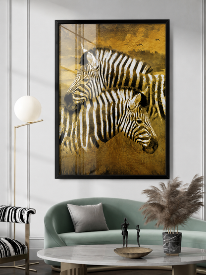 Twin Zebras Harmony