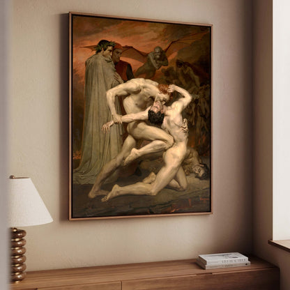 Dante and Virgil in Hell