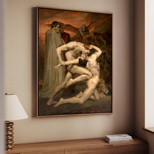 Dante and Virgil in Hell