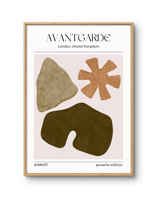 Avantgarde Abstract Shapes Art Print