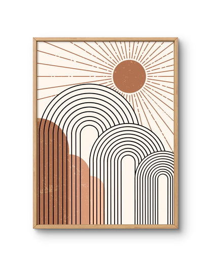 Desert Geometry Glow