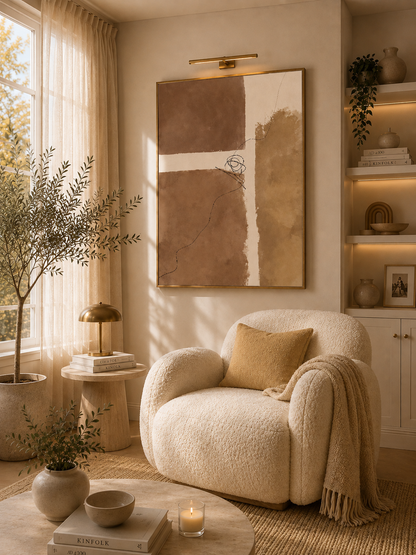 Stillness in Ochre