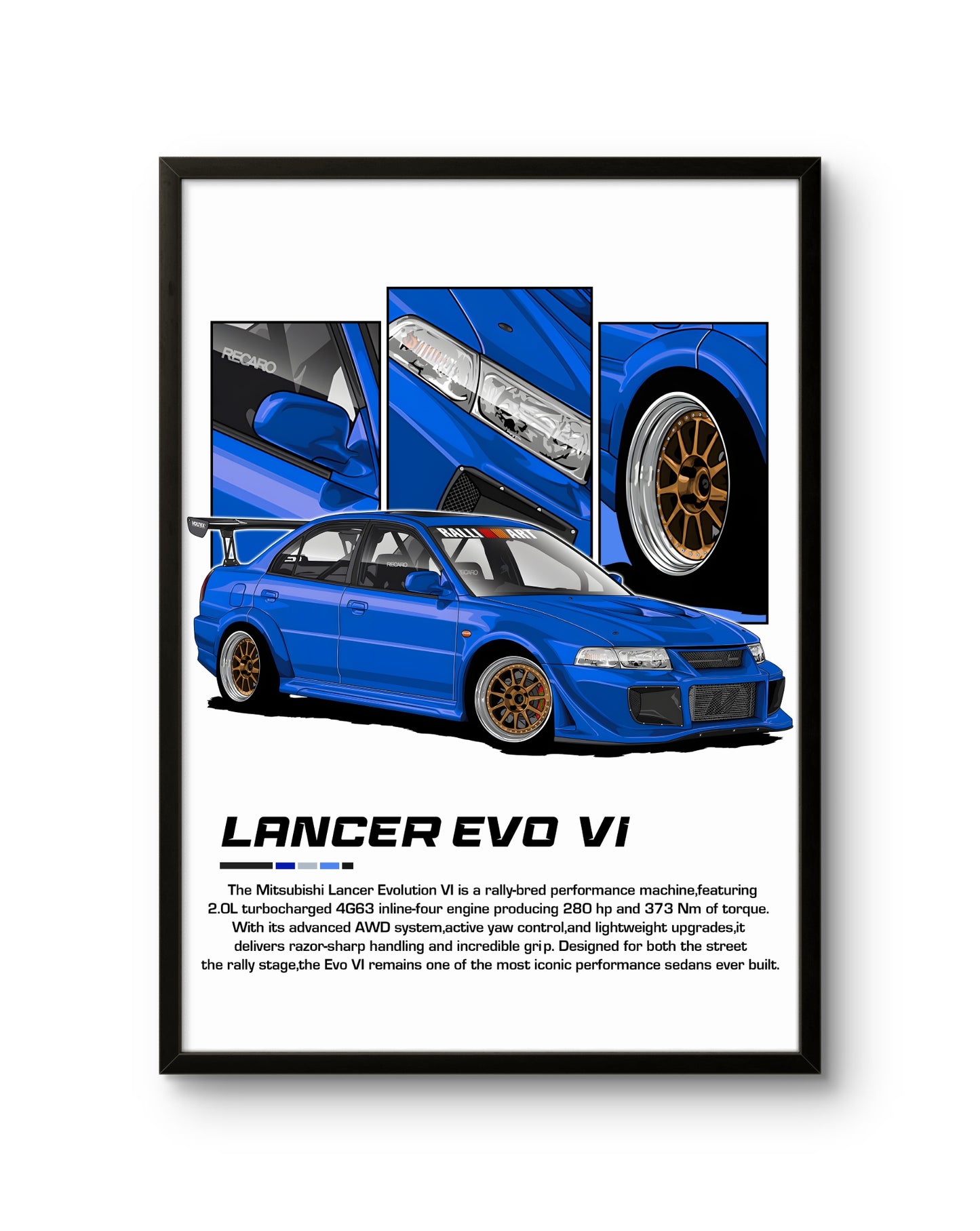 Mitsubishi Lancer Evolution VI Rally Heritage