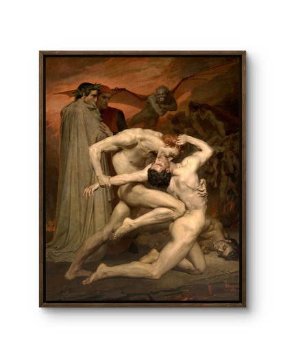 Dante and Virgil in Hell