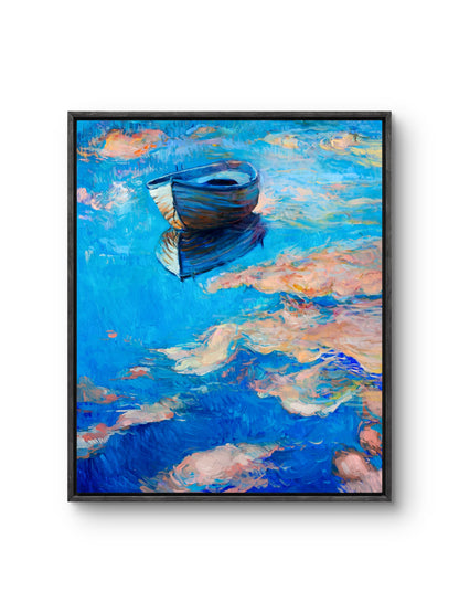 Adrift in Blue