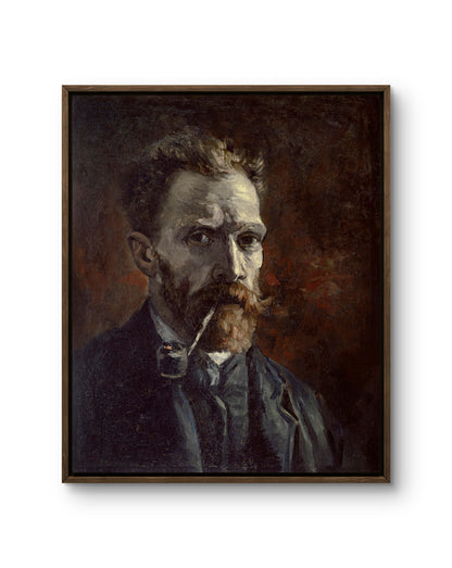 Self-Portrait with Pipe
