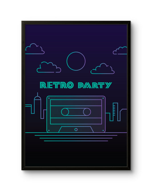 Neon Retro Party