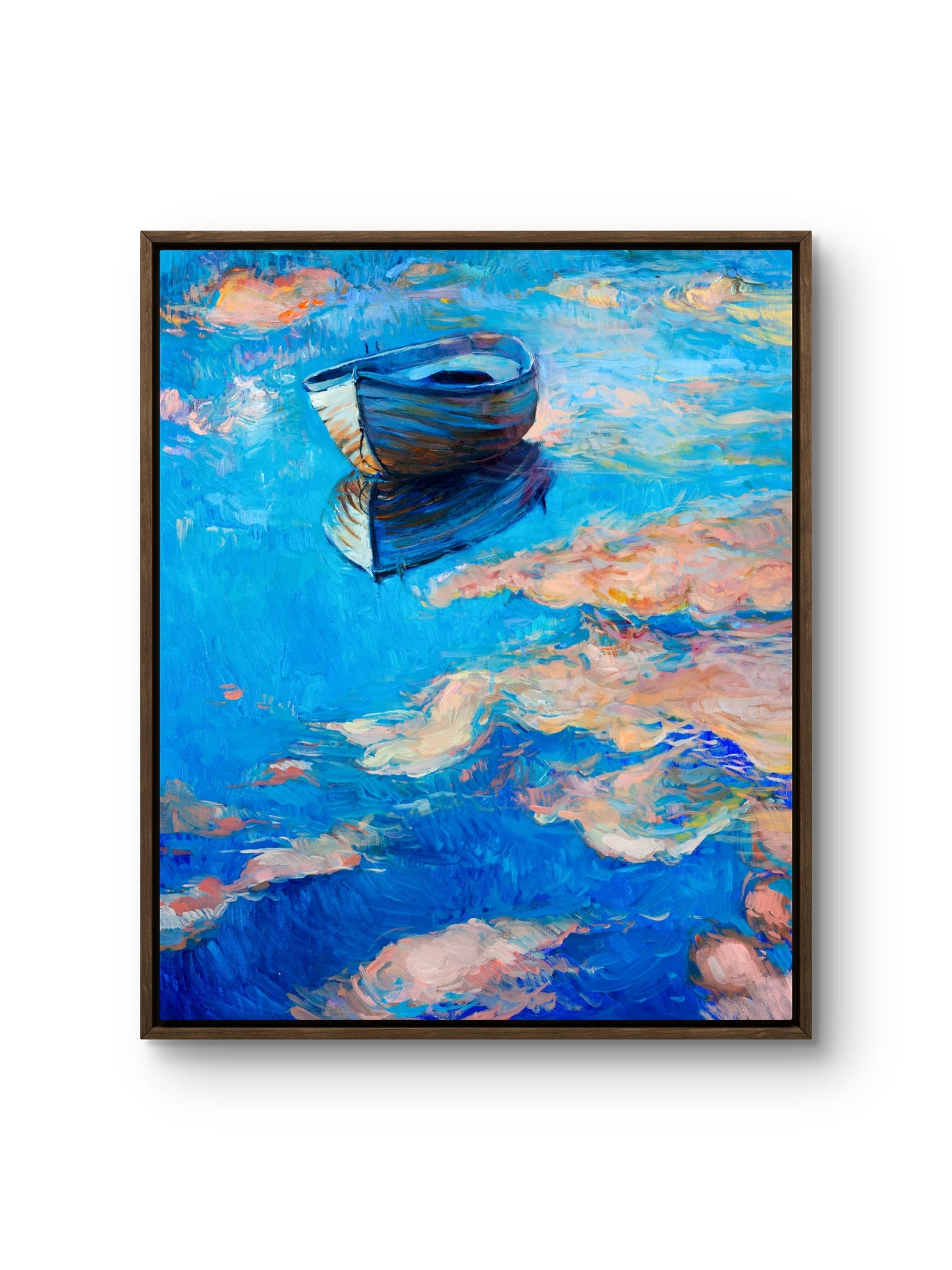 Adrift in Blue