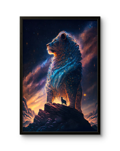 Cosmic Lion Ascension