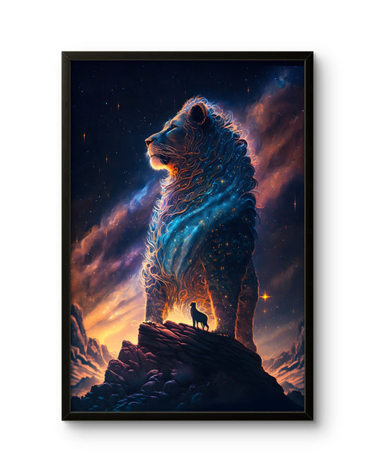 Cosmic Lion Ascension