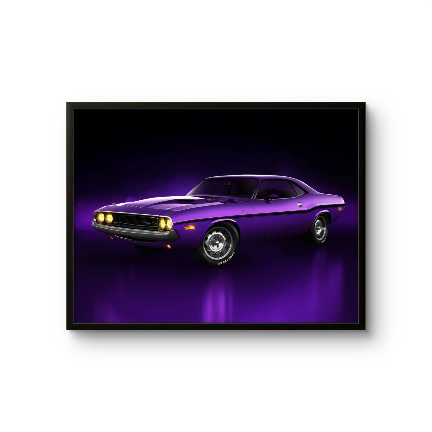 Dodge Challenger Purple Reign