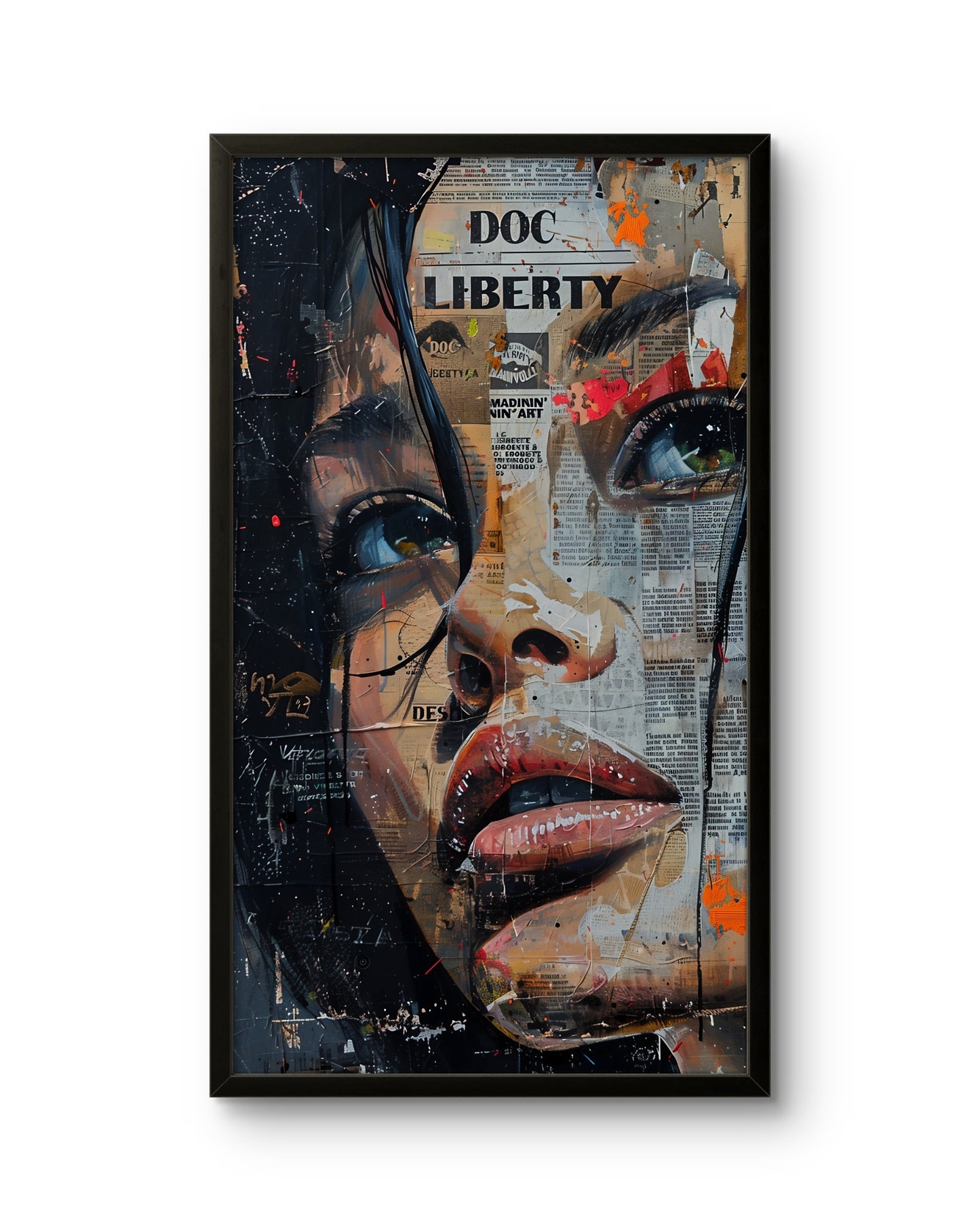 Liberty Newspaper Collage
