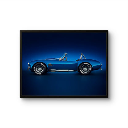 Shelby Cobra Blue Roadster