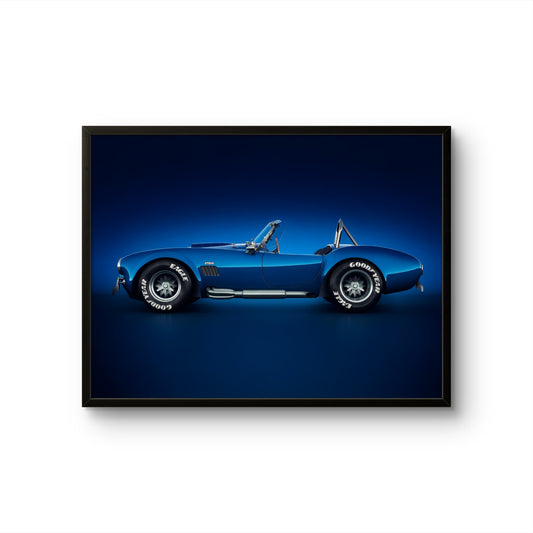 Shelby Cobra Blue Roadster