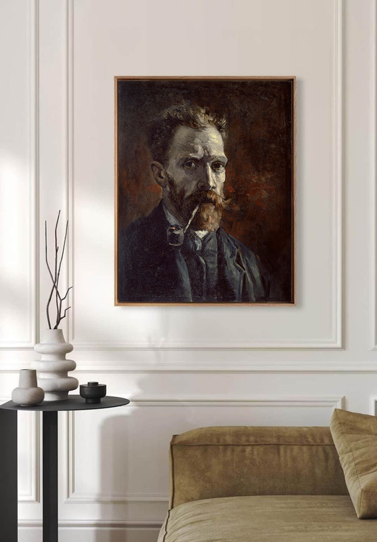 Self-Portrait with Pipe