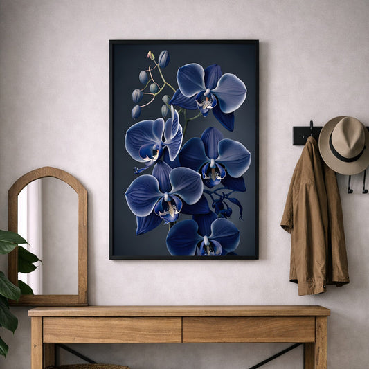 Midnight Indigo Orchid