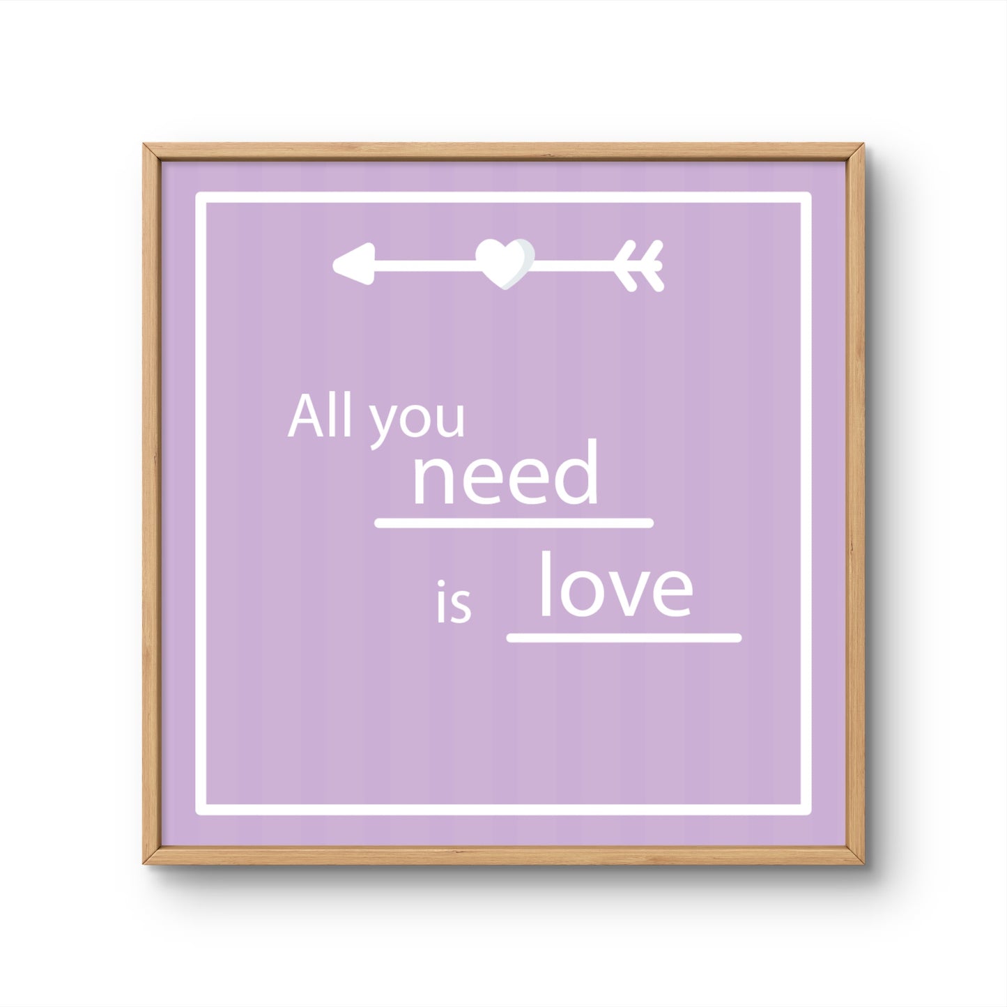 All You Need Is Love
